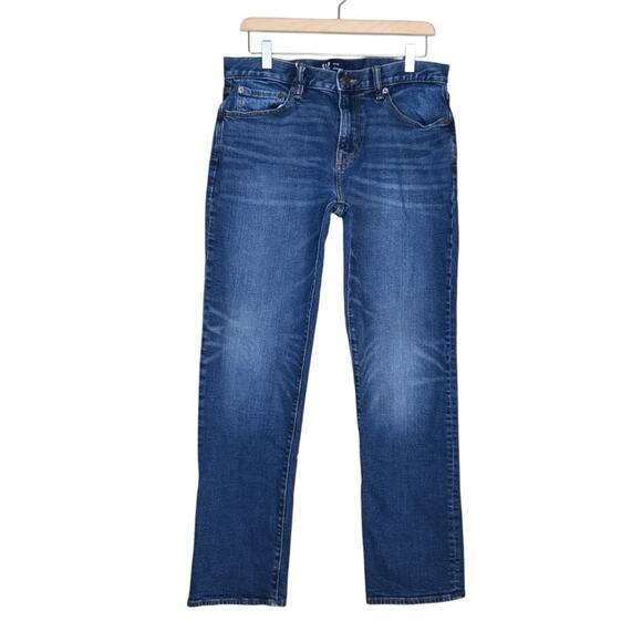 GAP Men's 31 x32 Dark Wash Straight Jeans - Picture 1 of 10